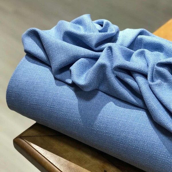 Tweed Liso Azul